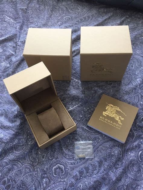 Burberry Watch Presentation Box (Single)s for sale 